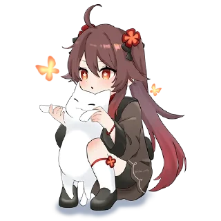 Sticker from Genshin Chibi