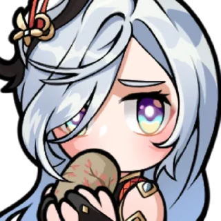 ☺️ emoji Genshin Chibi Telegram sticker 6 of 29