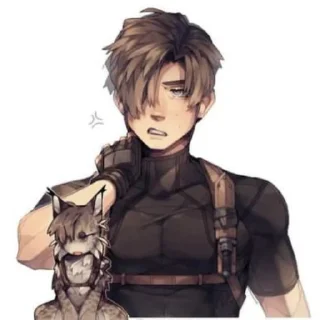 😠 emoji Леон мурмур Telegram sticker 8 of 90