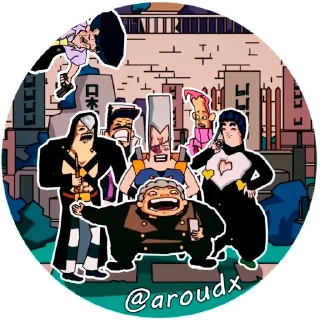 Sticker from JoJo КРЫСОЛОВЫ ЗВЁЗДНОЙ ПЫЛИ / Запомни меня