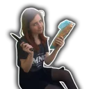 😌 emoji Rootyasha Telegram sticker 10 of 25