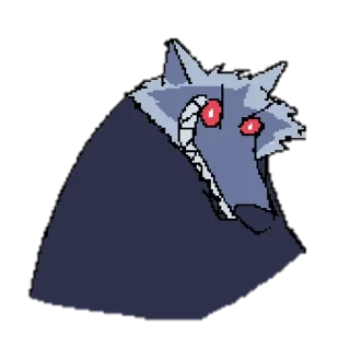 Sticker from Death Wolf MsPaint