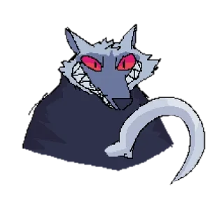 Sticker from Death Wolf MsPaint