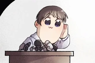 😊 emoji Всеведующий читатель Telegram sticker 3 of 49