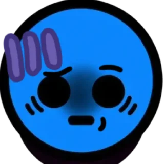 Sticker from Brawl stars (AU)