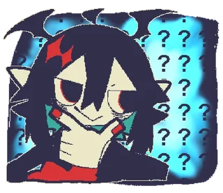 👿 emoji ₍ 𑀉ᥱssᥱr ɗᥱⲙ᧐ᥒ sᴛiᥴκᥱr ₎ ˚₊· ♡ @mewsticks Telegram sticker 19 of 32