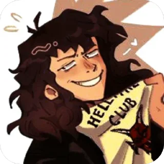Sticker from Eddie Munson :: @fnafintertement