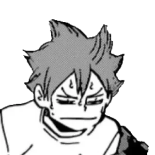 Sticker from Haikyuu