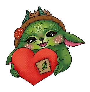 ❤️ emoji Хмелик Telegram sticker 2 of 10