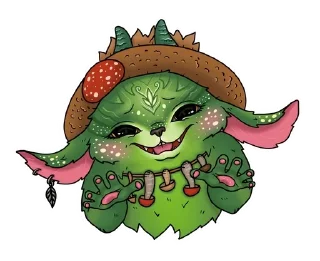 🤪 emoji Хмелик Telegram sticker 6 of 10