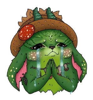 🥺 emoji Хмелик Telegram sticker 10 of 10