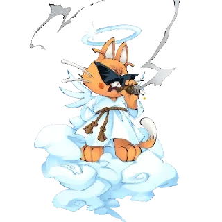 Sticker from Neon white