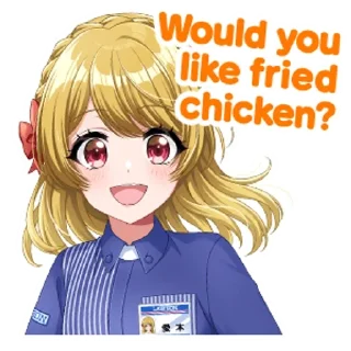 🌟 emoji РИНКУ АИМОТО | by: @qdwi5703 Telegram sticker 12 of 102