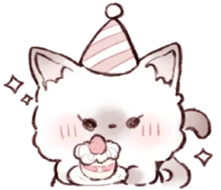 🎂 emoji namino ➝ @benti_stickers Telegram sticker 14 of 34