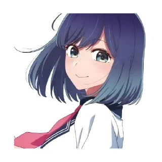 Sticker from Kurokawa Akane | @LelouWallpapers