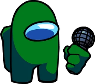 Sticker from Green Vs Impostor v4 https://t