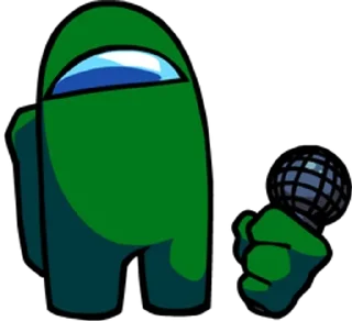 Sticker from Green Vs Impostor v4 https://t