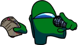 Sticker from Green Vs Impostor v4 https://t