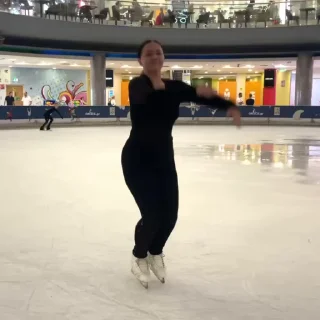 🌟 emoji Just skating girl Telegram sticker 23 of 23