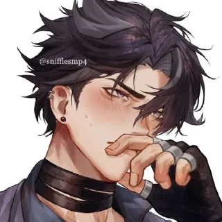 Sticker from Wriothesley by @akikaze9