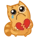 💔 emoji Персик и спотти от @Gromchik_navi_dg_luisdias @MoiStikiBot Telegram sticker 8 of 120