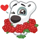 🌹 emoji Персик и спотти от @Gromchik_navi_dg_luisdias @MoiStikiBot Telegram sticker 10 of 120