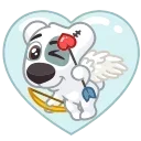 💘 emoji Персик и спотти от @Gromchik_navi_dg_luisdias @MoiStikiBot Telegram sticker 7 of 120