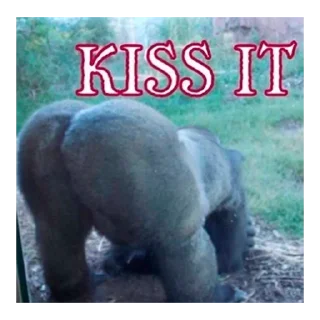 Sticker from сочные обезьяны 18+