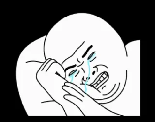 😭 emoji @sticksbb <— больше стиков💓💘💞 Telegram sticker 14 of 41