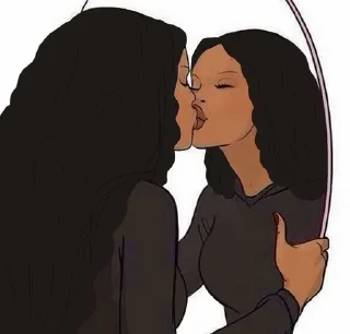 Sticker from Mirror love