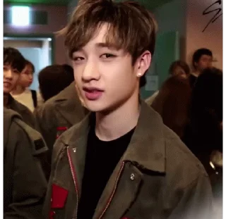 Sticker from Bang Chan 🫰🏻 by @mmononoaware