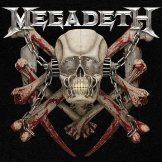 Sticker from Megadeth albums