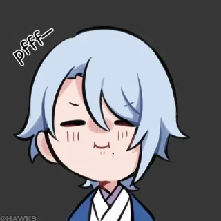 Sticker from Genshin Impact all my stickers