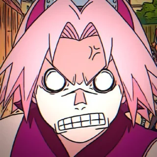 😐 emoji Сакура Telegram sticker 23 of 42