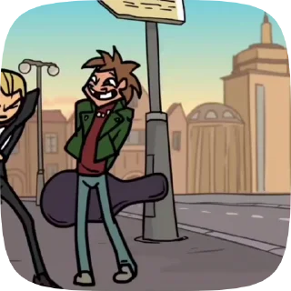 🎸 emoji Metal family 🎸//by @OyishaNyask Telegram sticker 22 of 50