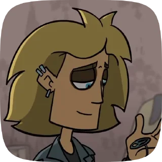🎸 emoji Metal family 🎸//by @OyishaNyask Telegram sticker 8 of 50