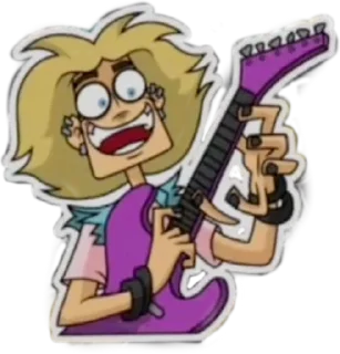 Sticker from Metal Family, Glam (qzzvnt)