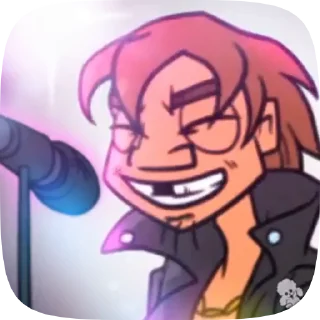 🎸 emoji Metal family 🎸//by @OyishaNyask Telegram sticker 16 of 50
