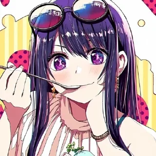 🌟 emoji Ai_Hoshino_Stickers Telegram sticker 1 of 24