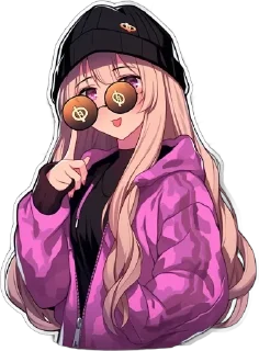🌟 emoji Анимешечки от @cryptonschool Telegram sticker 7 of 48