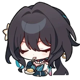 🐱 emoji ℝ𝕦𝕒𝕟 𝕄𝕖𝕚  @wwkness @StickersStarRail Telegram sticker 11 of 48