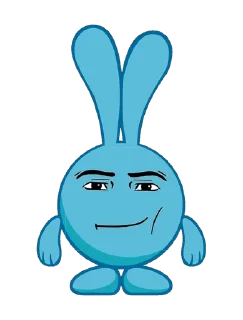 Sticker from Смешарик психопат