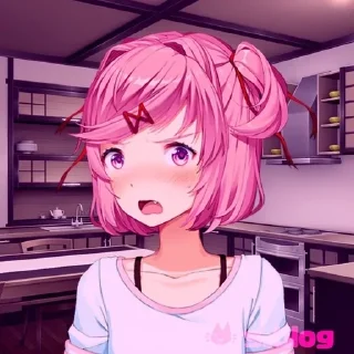 🧁 emoji Нацуки❤️ Telegram sticker 23 of 120