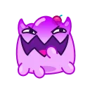 😈 emoji Jelly Telegram sticker 14 of 33