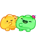 🤗 emoji Jelly Telegram sticker 13 of 33