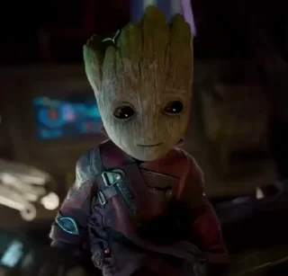 Sticker from I am groot @Personallchannell