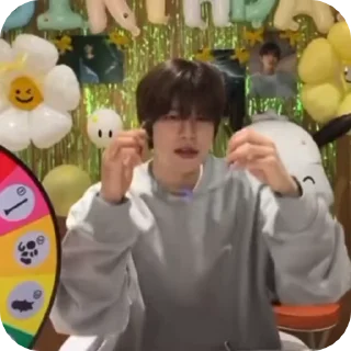 Sticker from Seungmin live by @skqslay