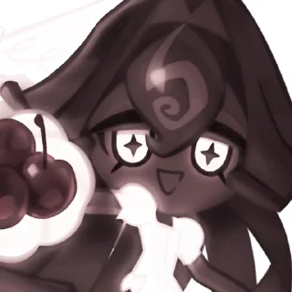 🌟 emoji Black Forest Cookie @Felocav Telegram sticker 6 of 65