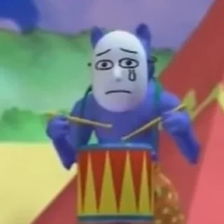 Sticker from Popee the performer