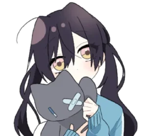 😐 emoji sasakura ➝ @benti_stickers Telegram sticker 2 of 35